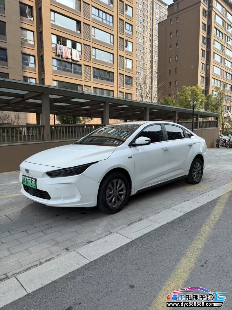 22年吉利几何轿车抵押车出售