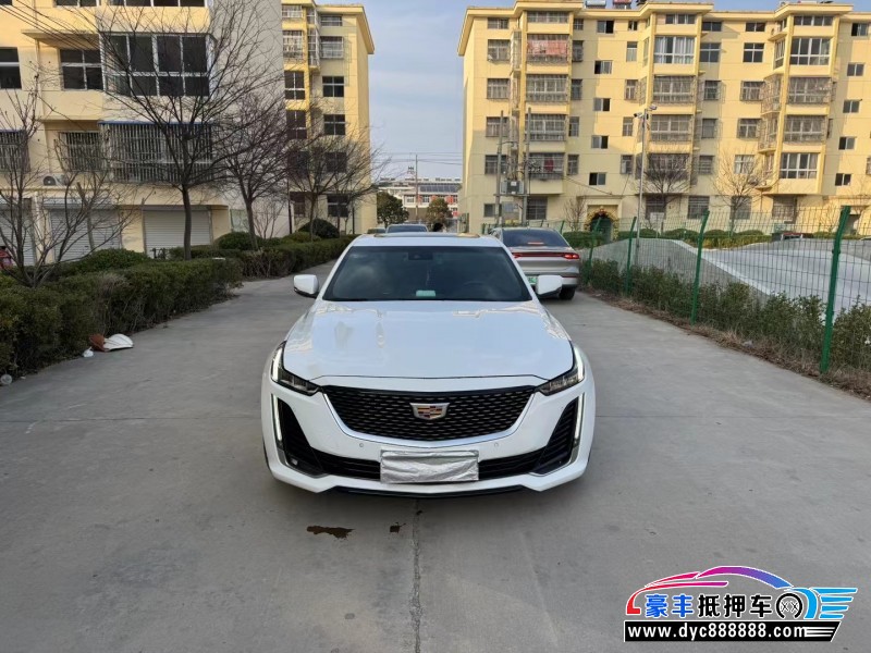 22年凯迪拉克CT5轿车抵押车出售