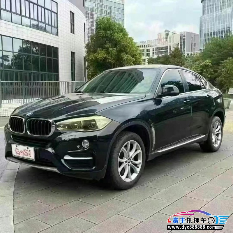 18年宝马X6轿车抵押车出售