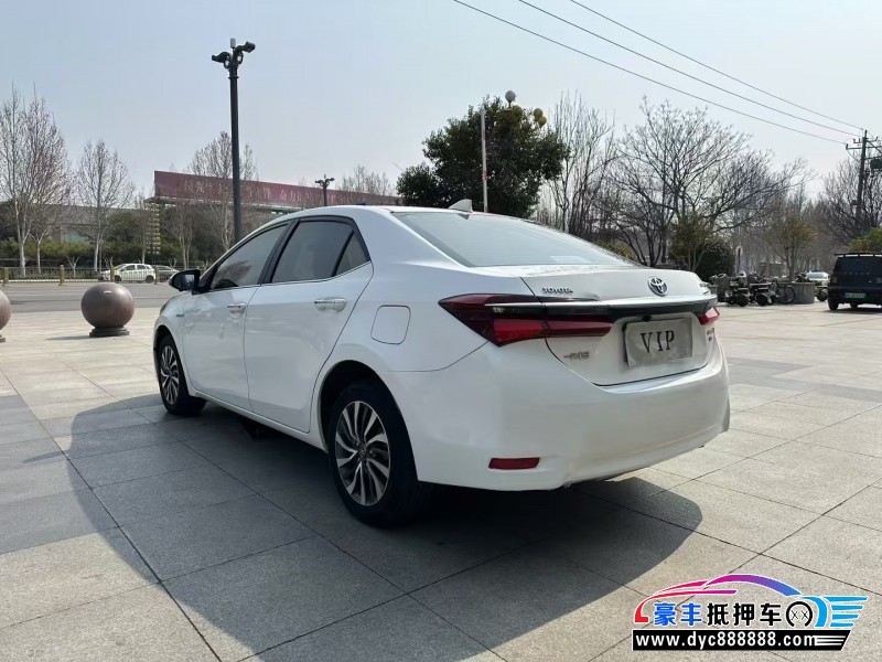 18年丰田卡罗拉轿车抵押车出售