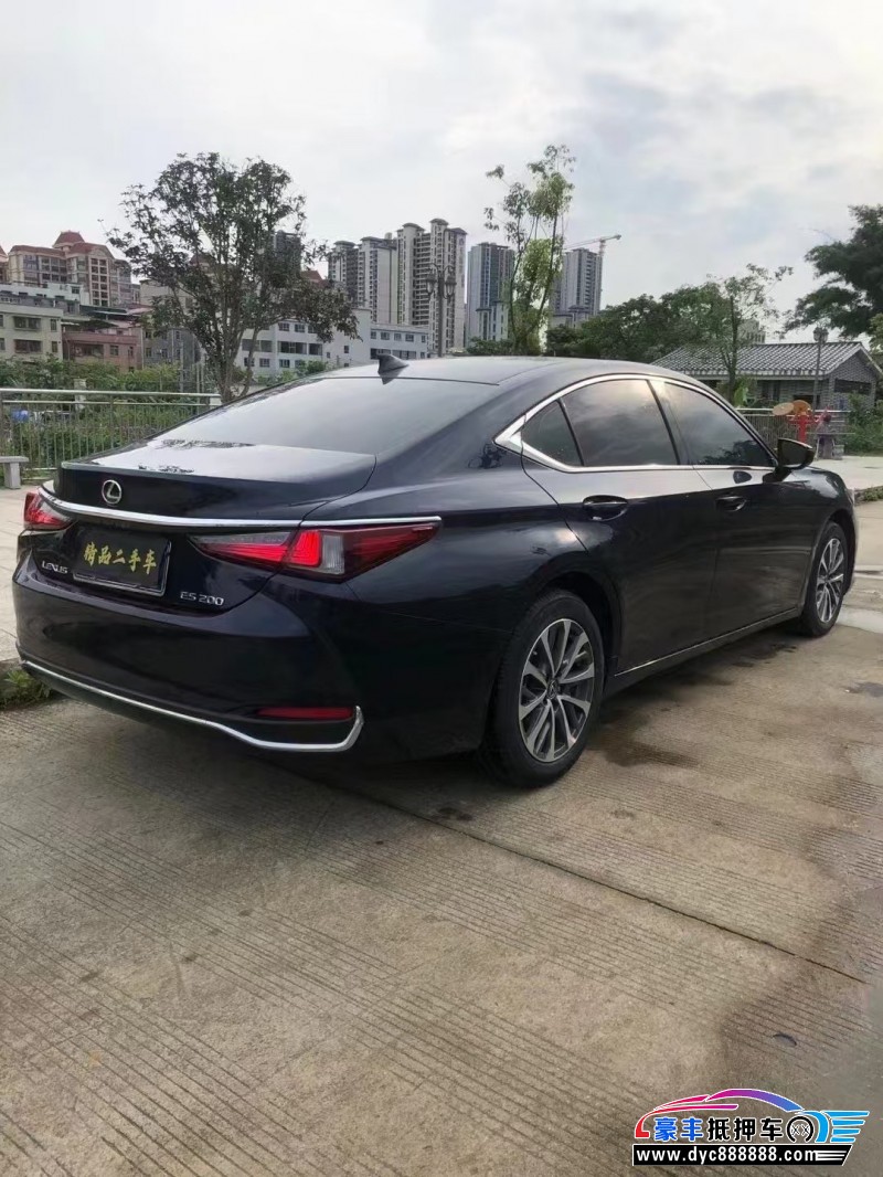 23年雷克萨斯ES轿车抵押车出售