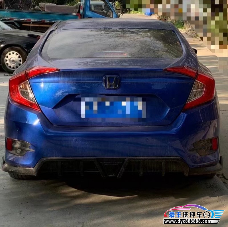 17年本田思域轿车抵押车出售