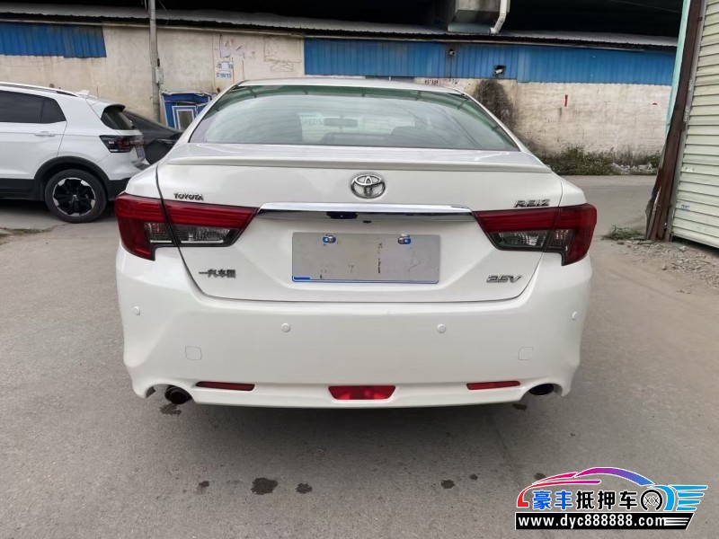 14年丰田锐志轿车抵押车出售