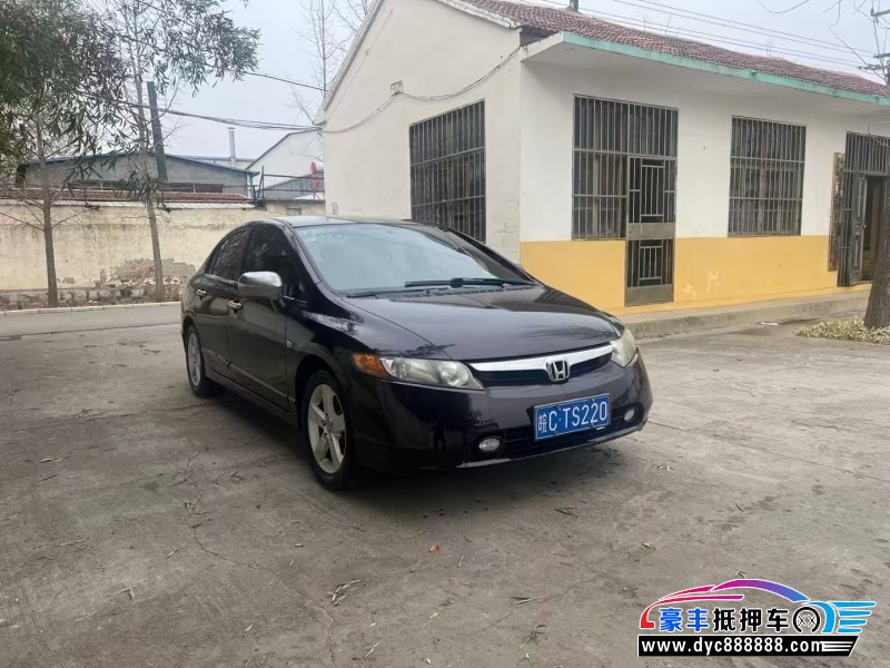 10年本田思域轿车抵押车出售