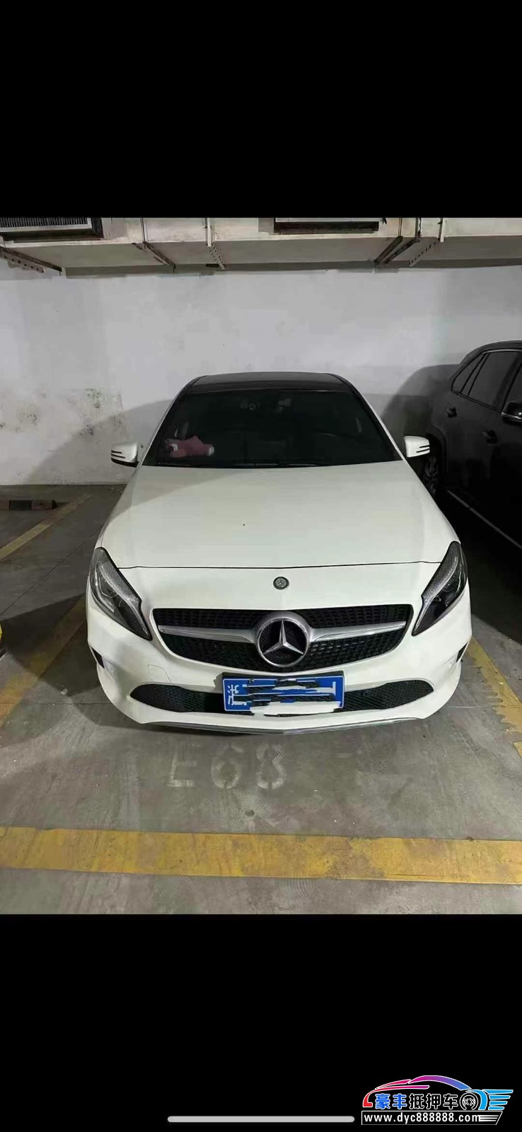 17年奔驰A轿车抵押车出售