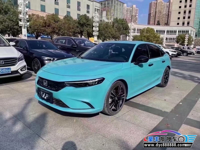 22年本田型格轿车抵押车出售