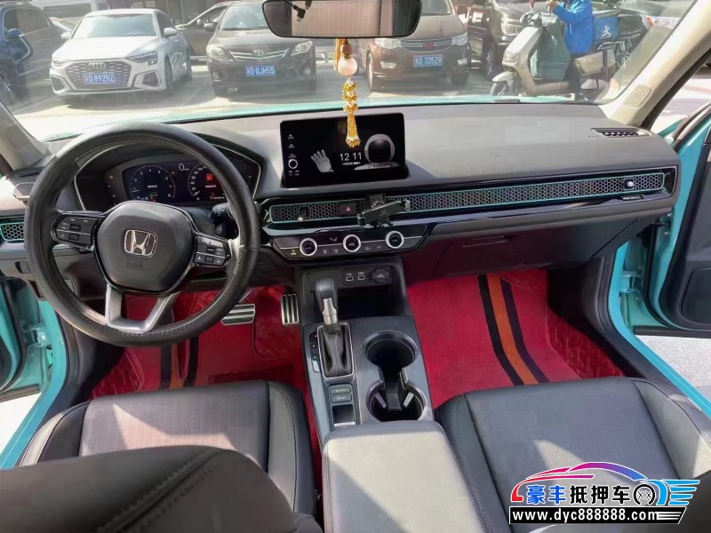 22年本田型格轿车抵押车出售