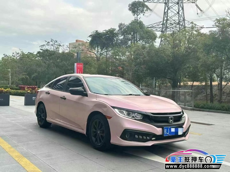 19年本田思域轿车抵押车出售