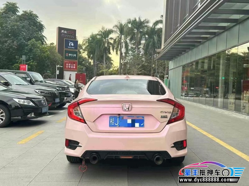 19年本田思域轿车抵押车出售