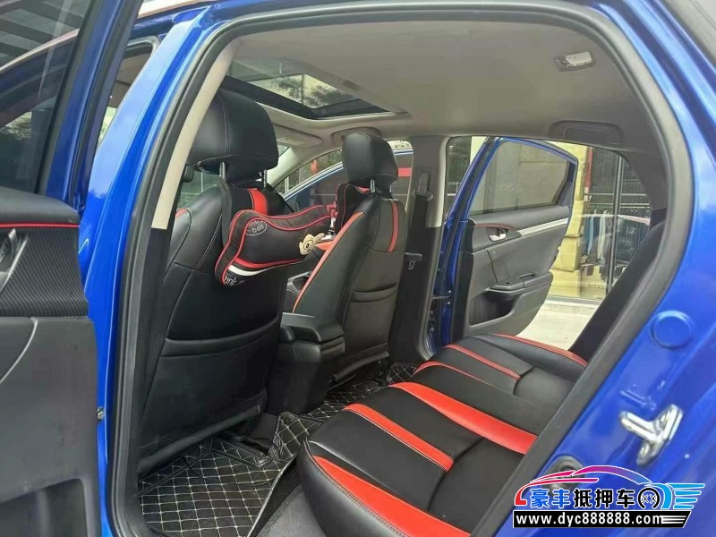 19年本田思域轿车抵押车出售