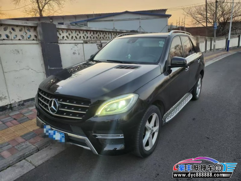 14年奔驰ML轿车抵押车出售