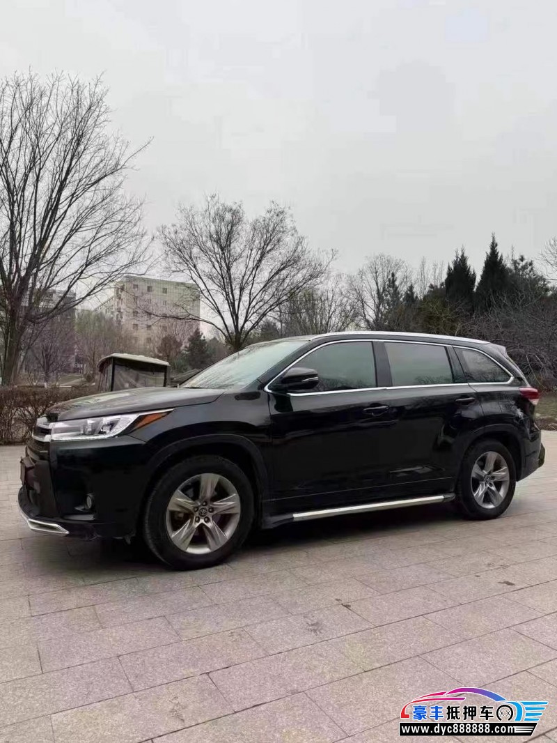 20年丰田汉兰达轿车抵押车出售