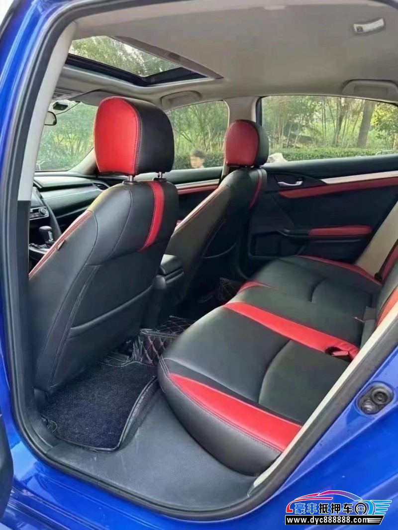 19年本田思域轿车抵押车出售