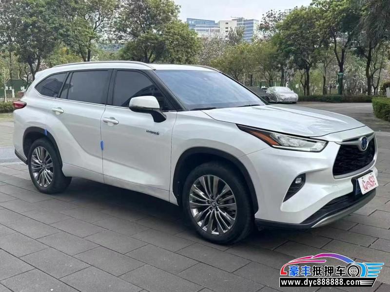 23年丰田汉兰达轿车抵押车出售