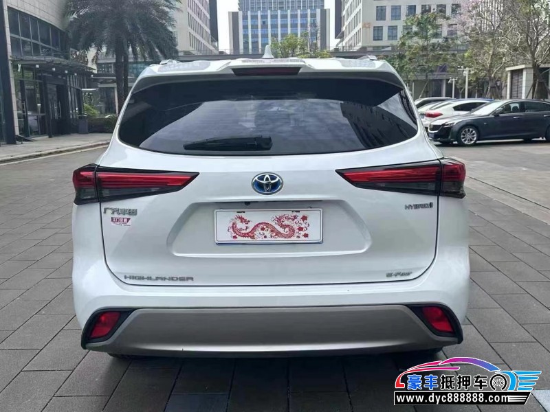 23年丰田汉兰达轿车抵押车出售