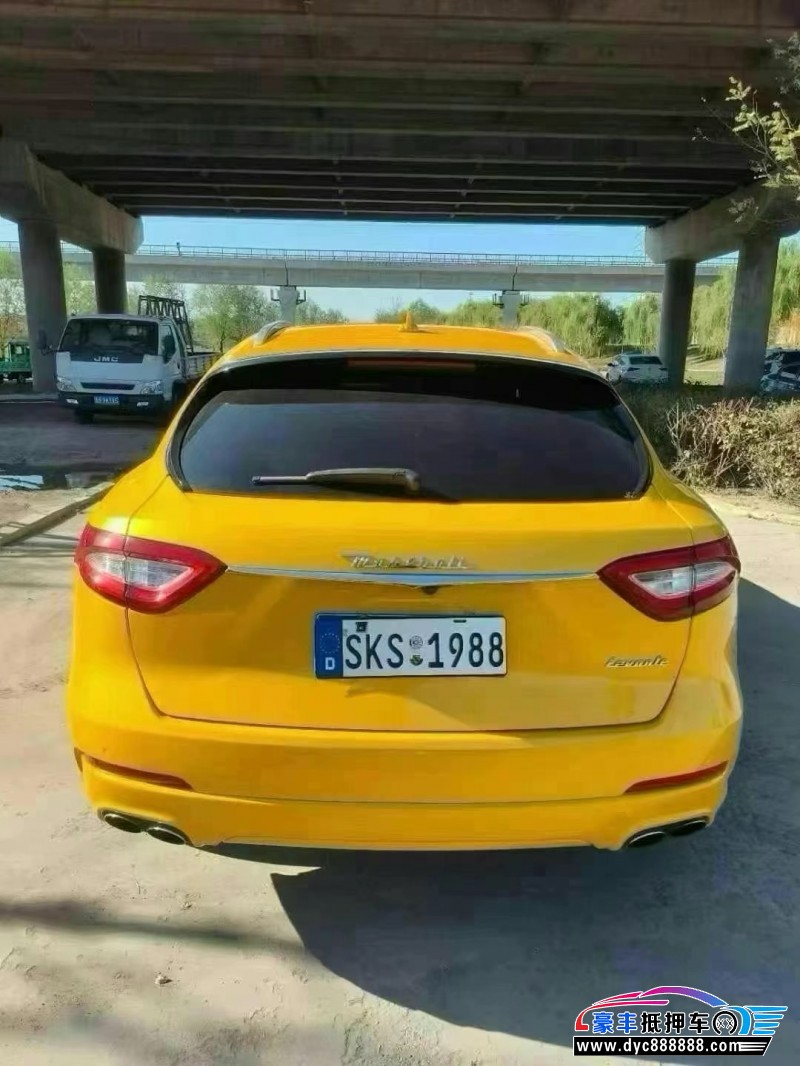 17年玛莎拉蒂Levante轿车抵押车出售