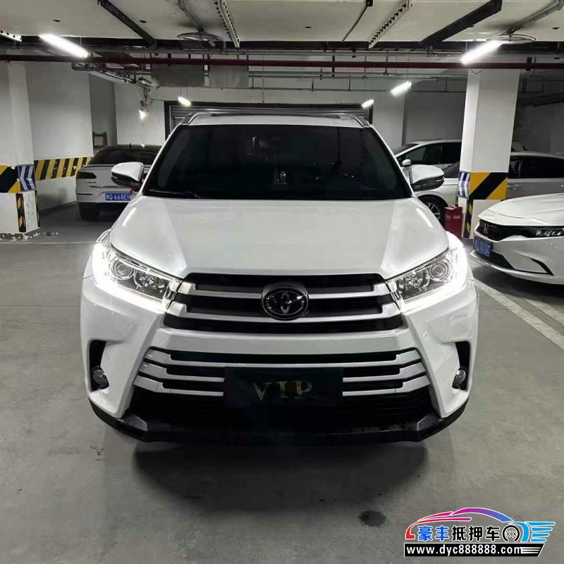 20年丰田汉兰达轿车抵押车出售