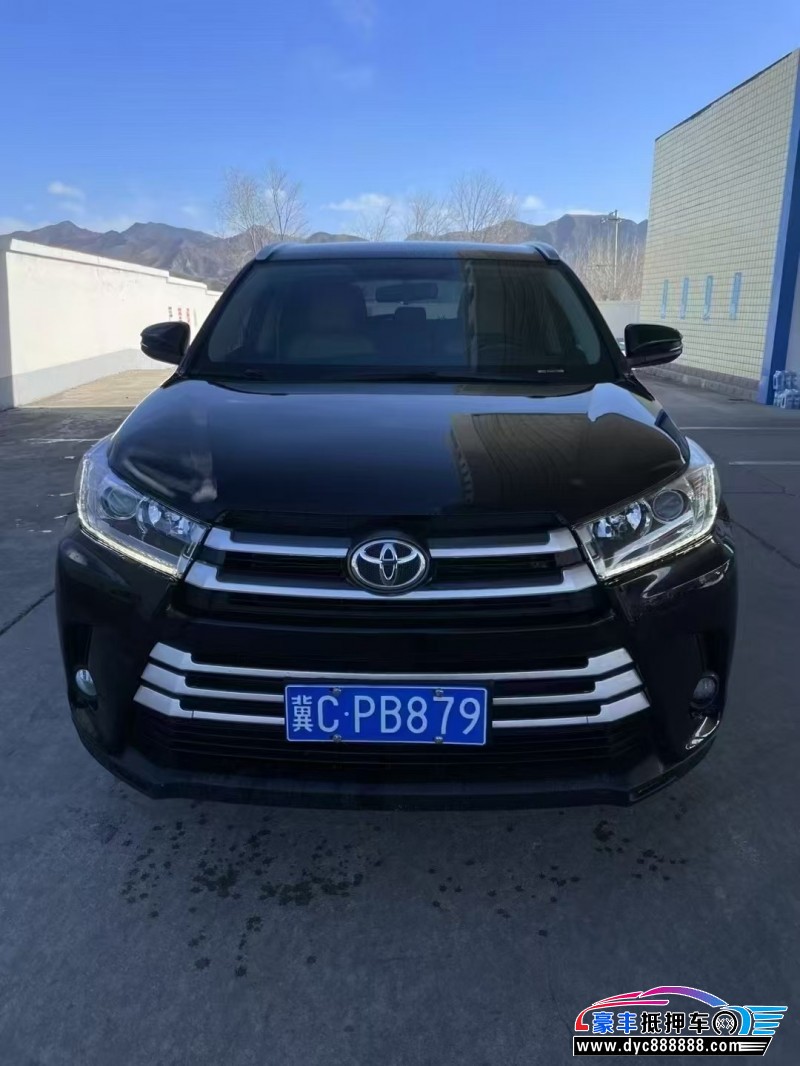 20年丰田汉兰达轿车抵押车出售