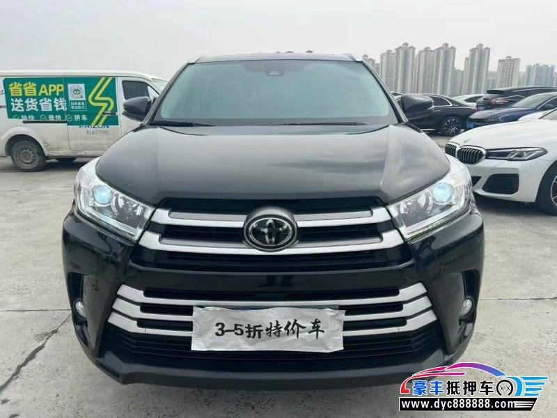 20年丰田汉兰达轿车抵押车出售