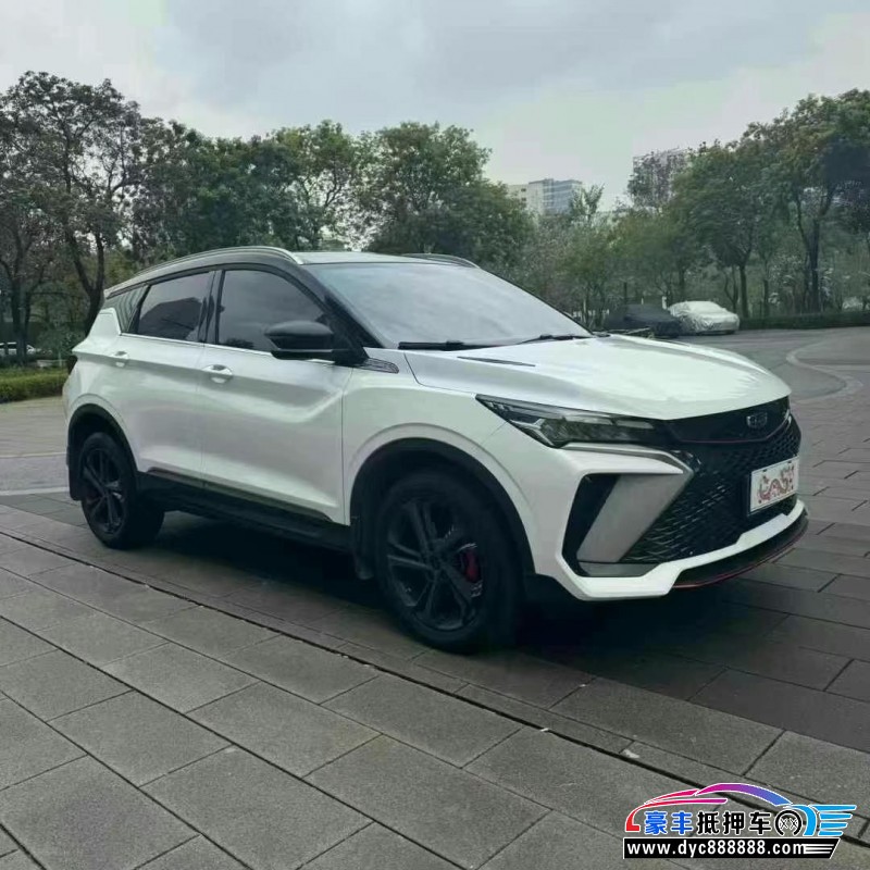 24年吉利缤越轿车抵押车出售