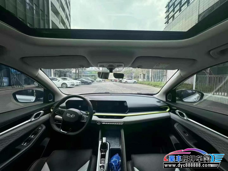 24年吉利缤越轿车抵押车出售