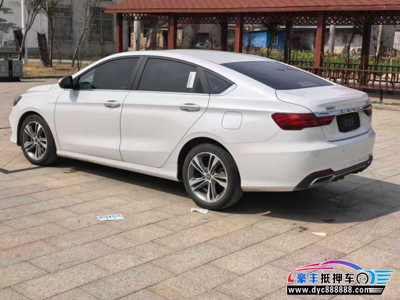 19年吉利缤瑞轿车抵押车出售