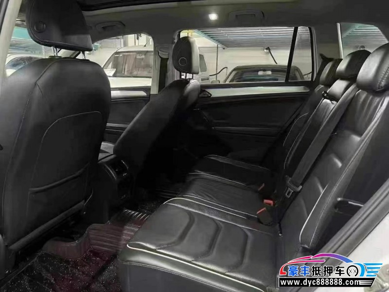 19年大众途观轿车抵押车出售