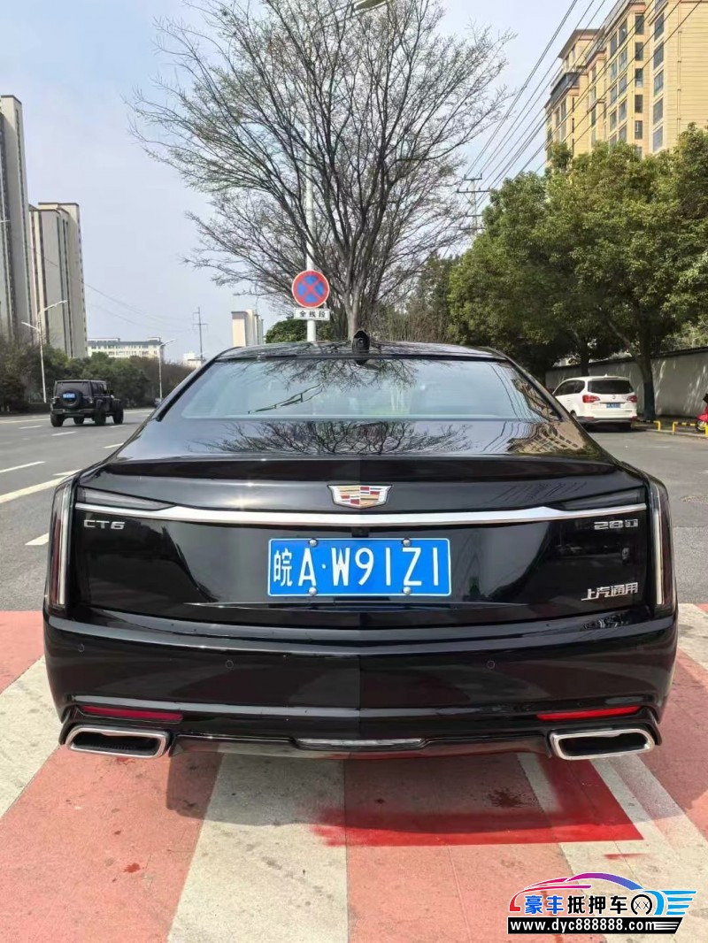 23年凯迪拉克CT6轿车抵押车出售