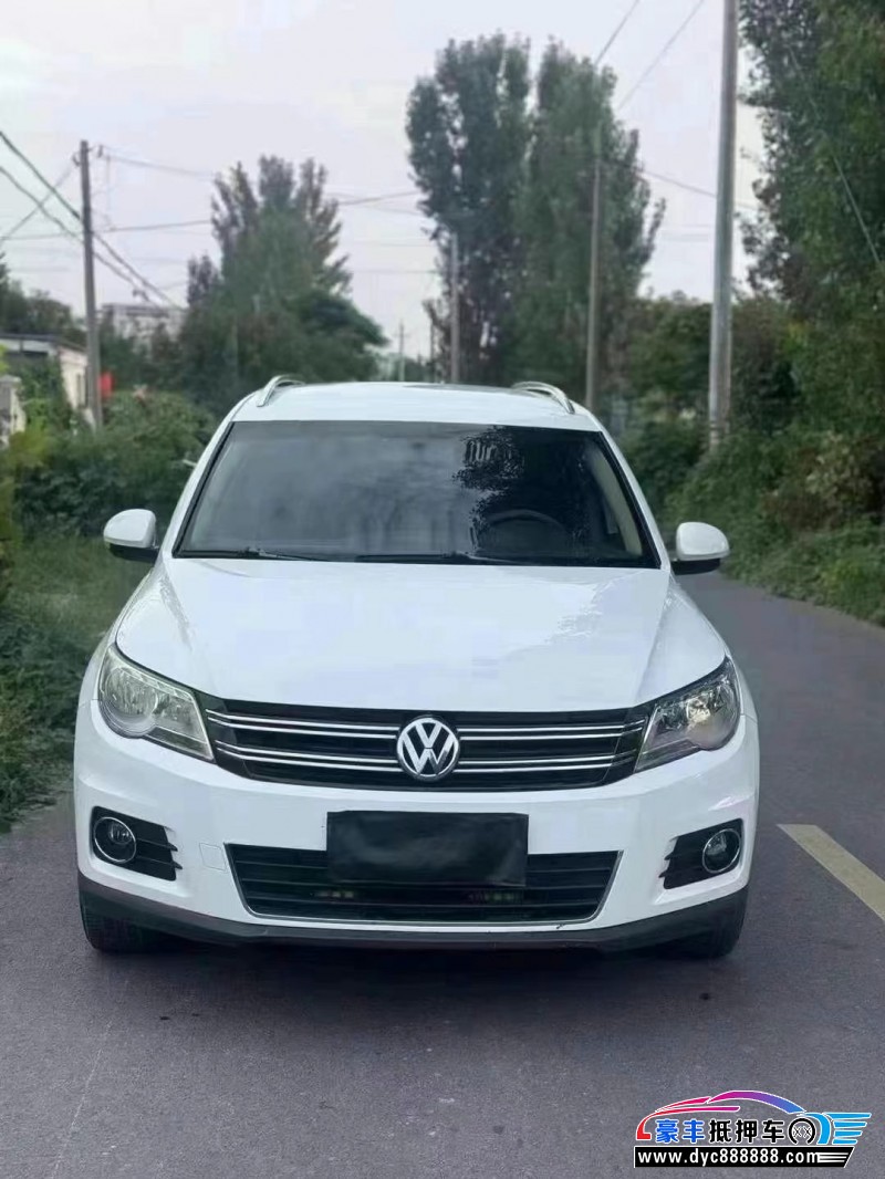 13年大众途观轿车抵押车出售