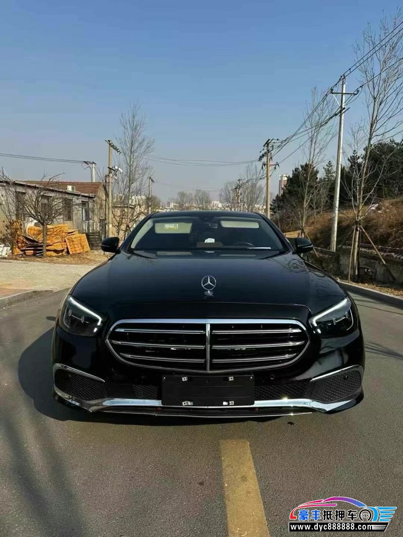 22年奔驰E轿车抵押车出售