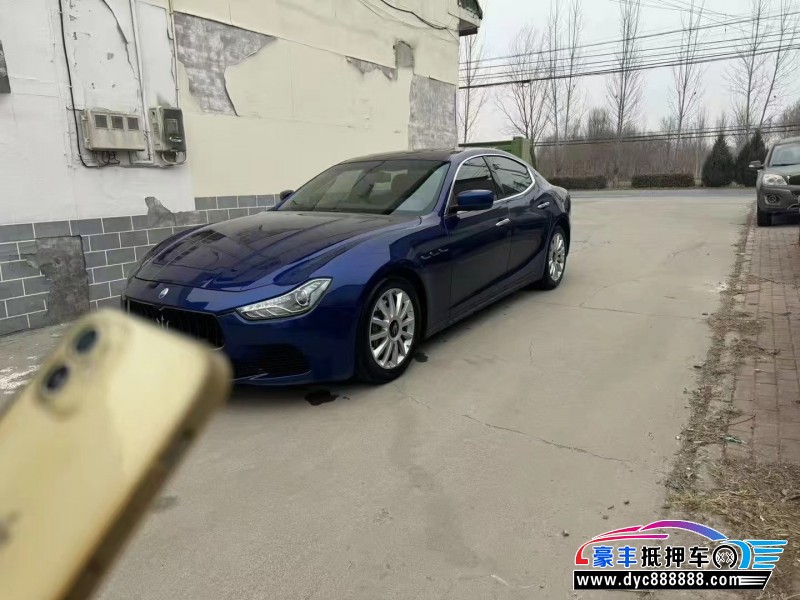 16年玛莎拉蒂Ghibli轿车抵押车出售