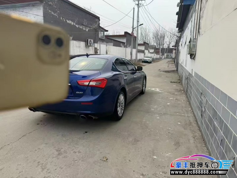 16年玛莎拉蒂Ghibli轿车抵押车出售