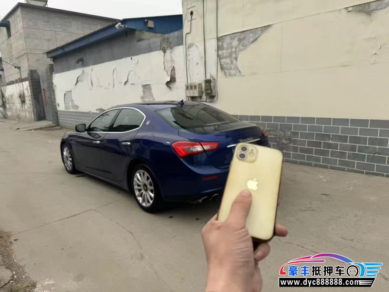 16年玛莎拉蒂Ghibli轿车抵押车出售