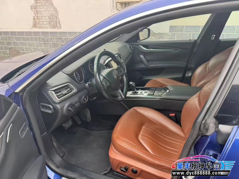 16年玛莎拉蒂Ghibli轿车抵押车出售