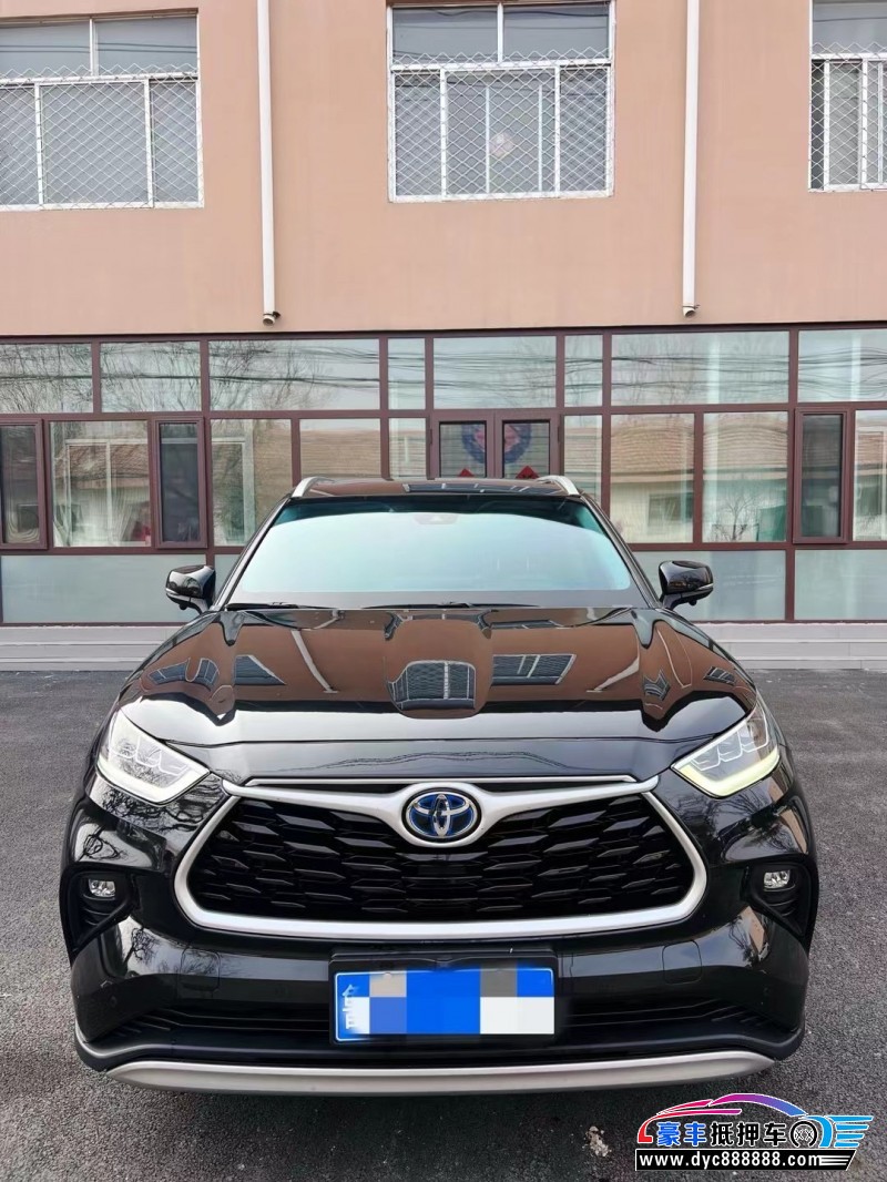 22年丰田汉兰达轿车抵押车出售