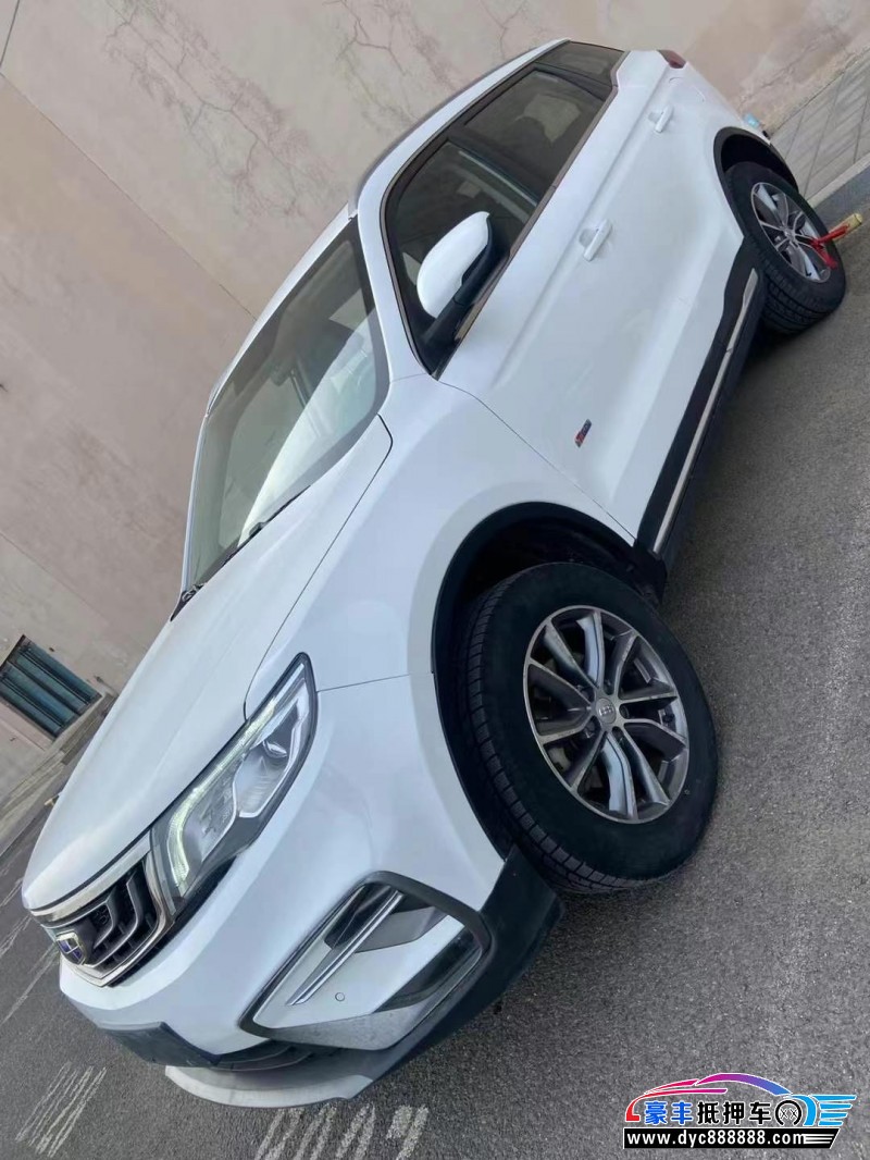 19年吉利博越轿车抵押车出售