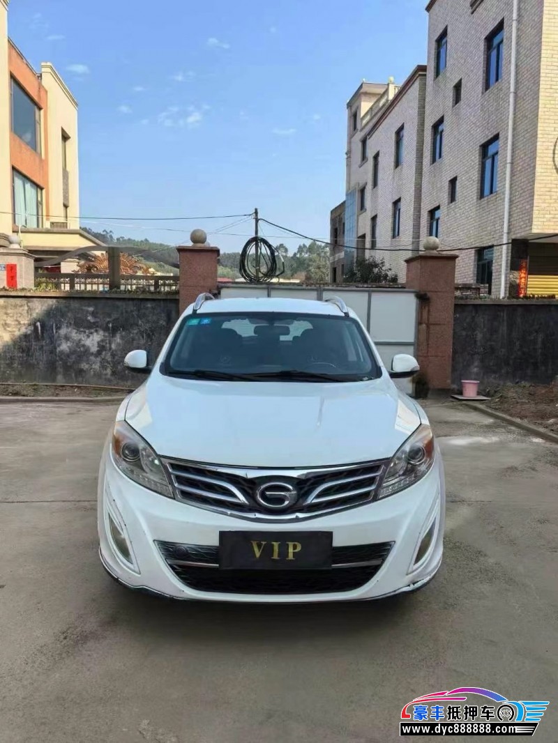 14年传祺GS5轿车抵押车出售