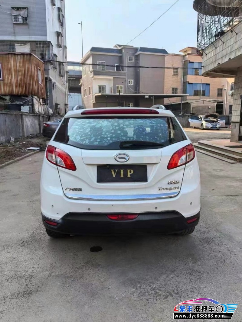 14年传祺GS5轿车抵押车出售
