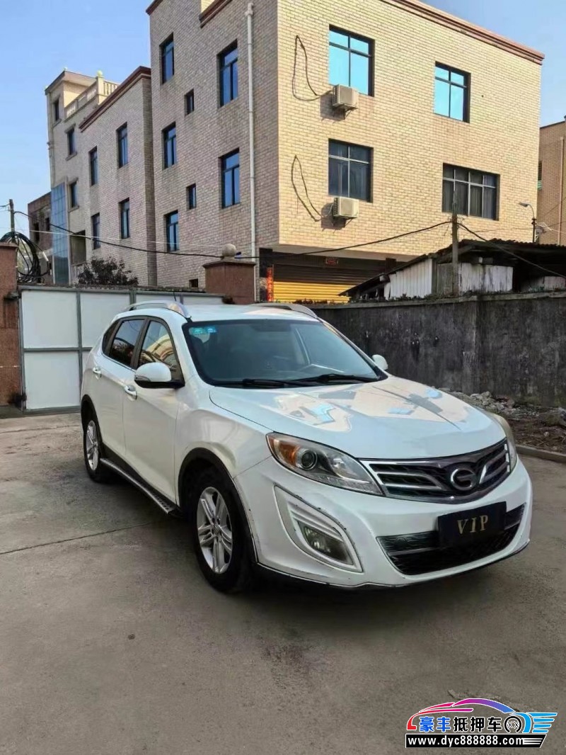 14年传祺GS5轿车抵押车出售