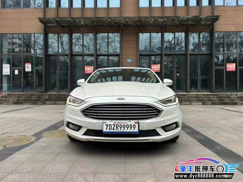 17年福特蒙迪欧轿车抵押车出售