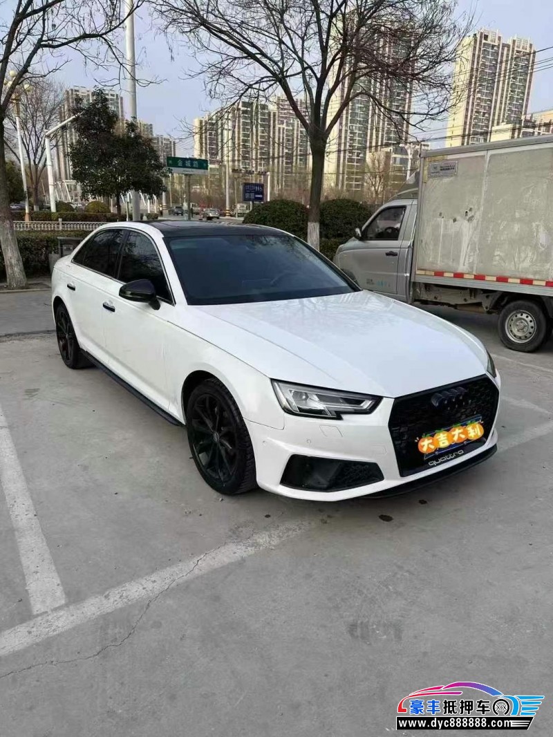 19年奥迪A4L轿车抵押车出售