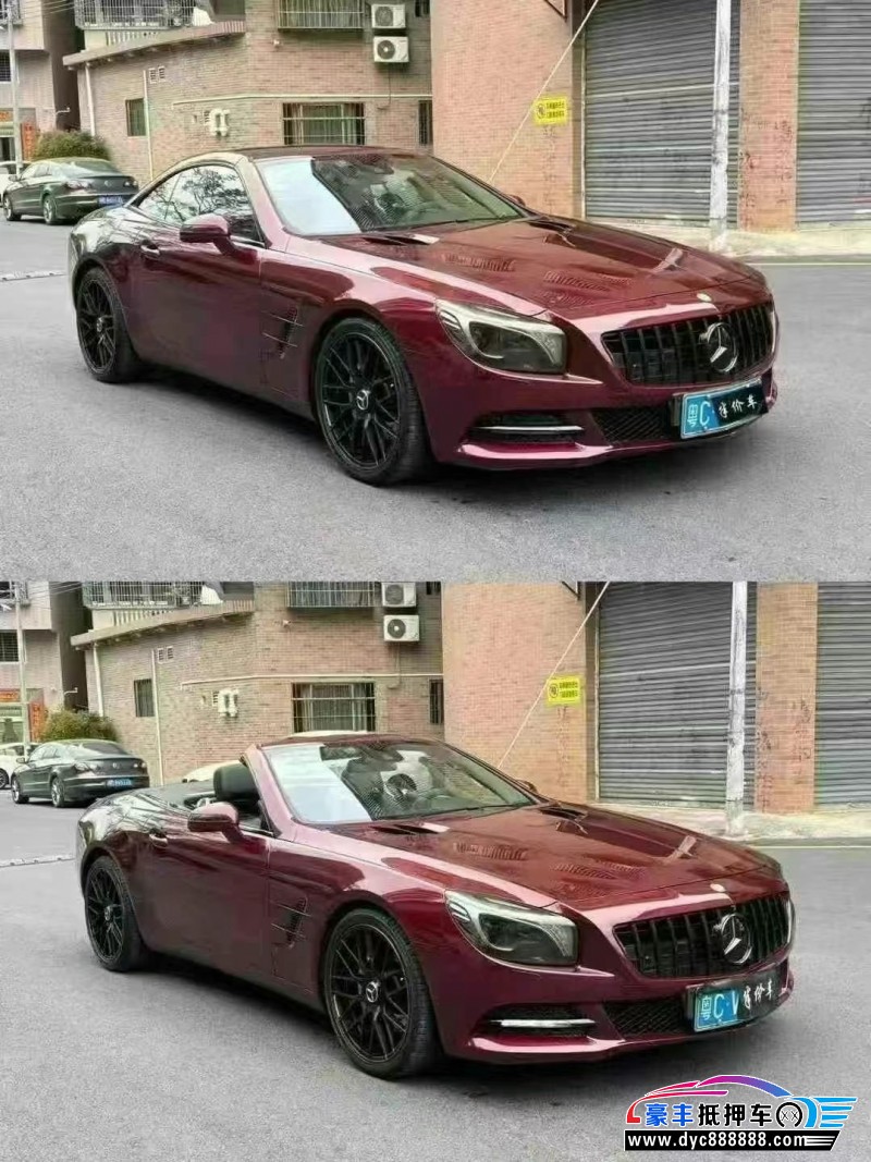 14年奔驰SL轿车抵押车出售