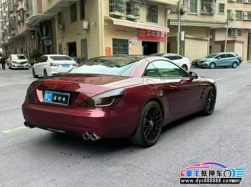14年奔驰SL轿车抵押车出售