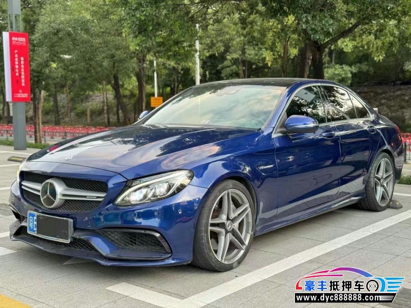 17年奔驰C级AMG轿车抵押车出售