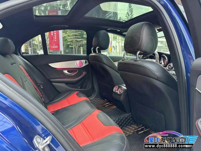 17年奔驰C级AMG轿车抵押车出售