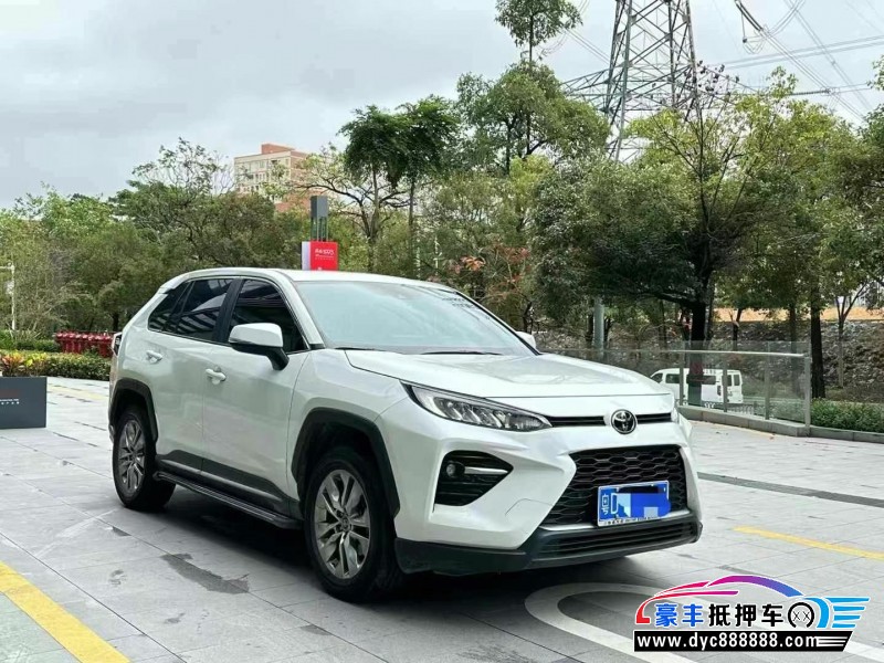 21年丰田威兰达轿车抵押车出售