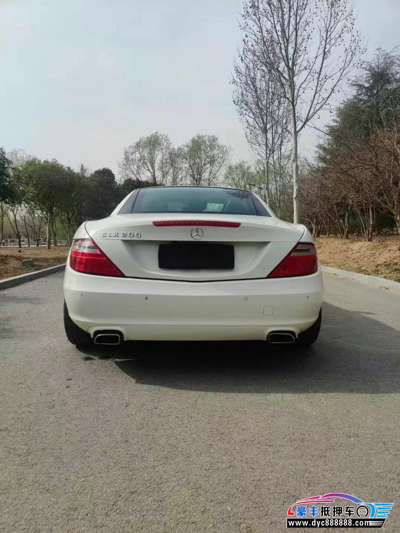 14年奔驰SLK轿车抵押车出售