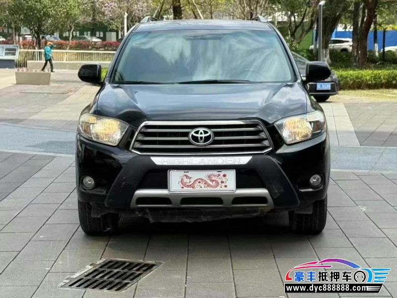 11年丰田汉兰达轿车抵押车出售