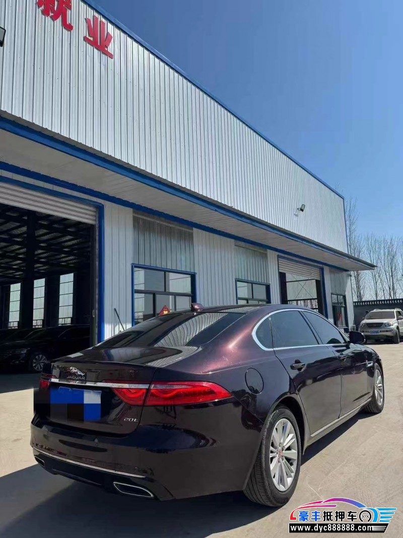 20年捷豹XFL轿车抵押车出售