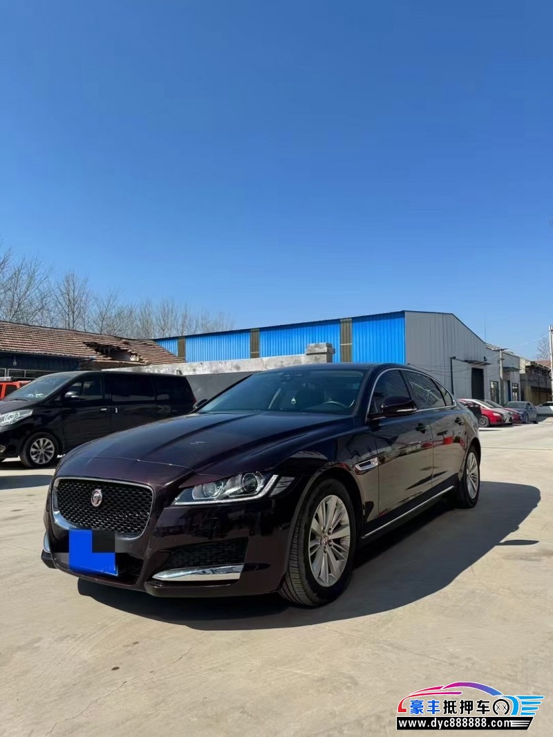 20年捷豹XFL轿车抵押车出售